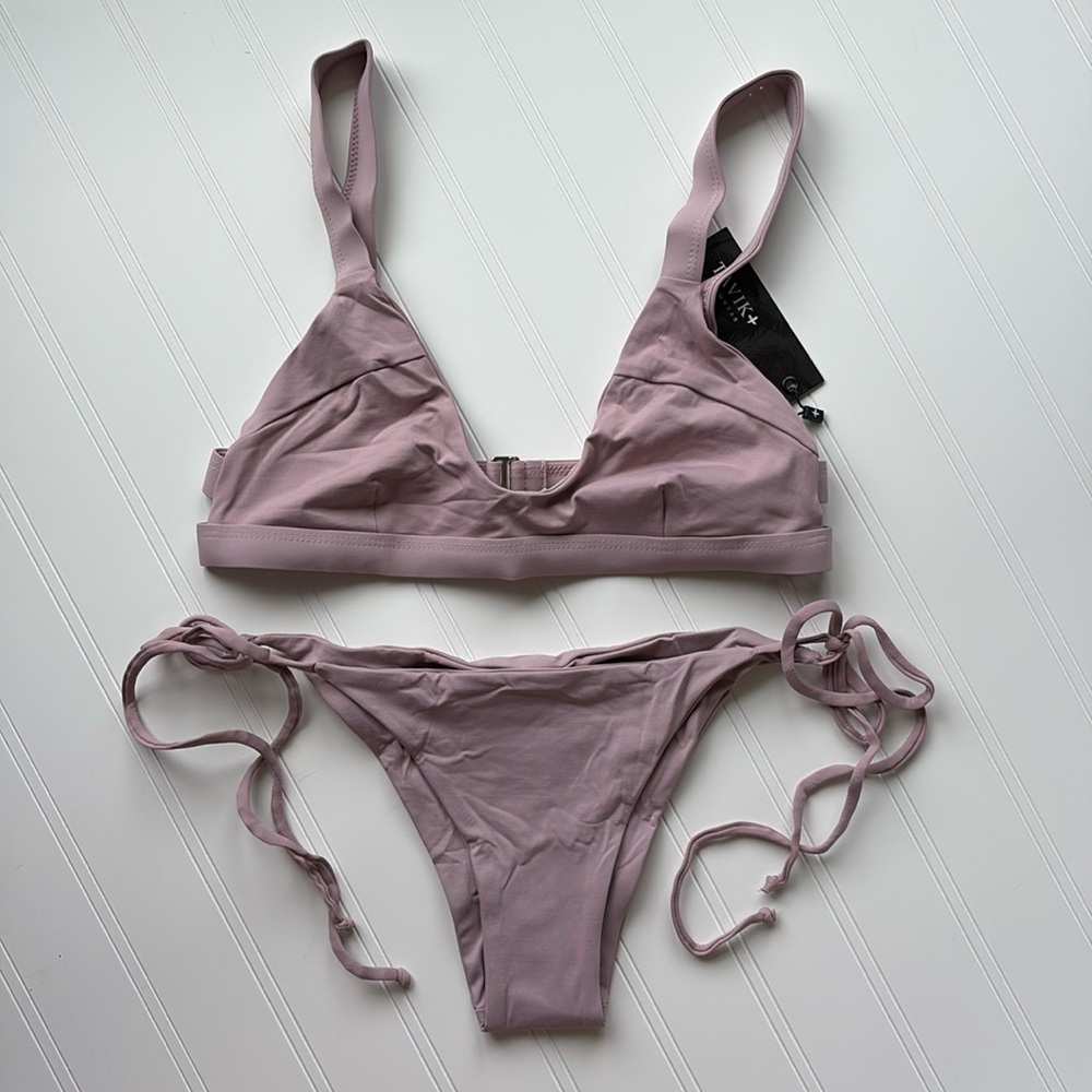 Tavik 2 Piece Bikini Set Mauve Women’s Swimsuit Size XS NWT new